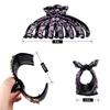 5 inch Large Hair Clips Crystal Sparkly Hair Claw Fashion Clips Accessories for Women,Pack of Two
