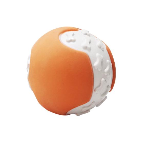 

Pet Toy with Sound-producing Design Durable Latex Chew Toy Teeth Grinding And Gum Massage Toy for Small Dogs