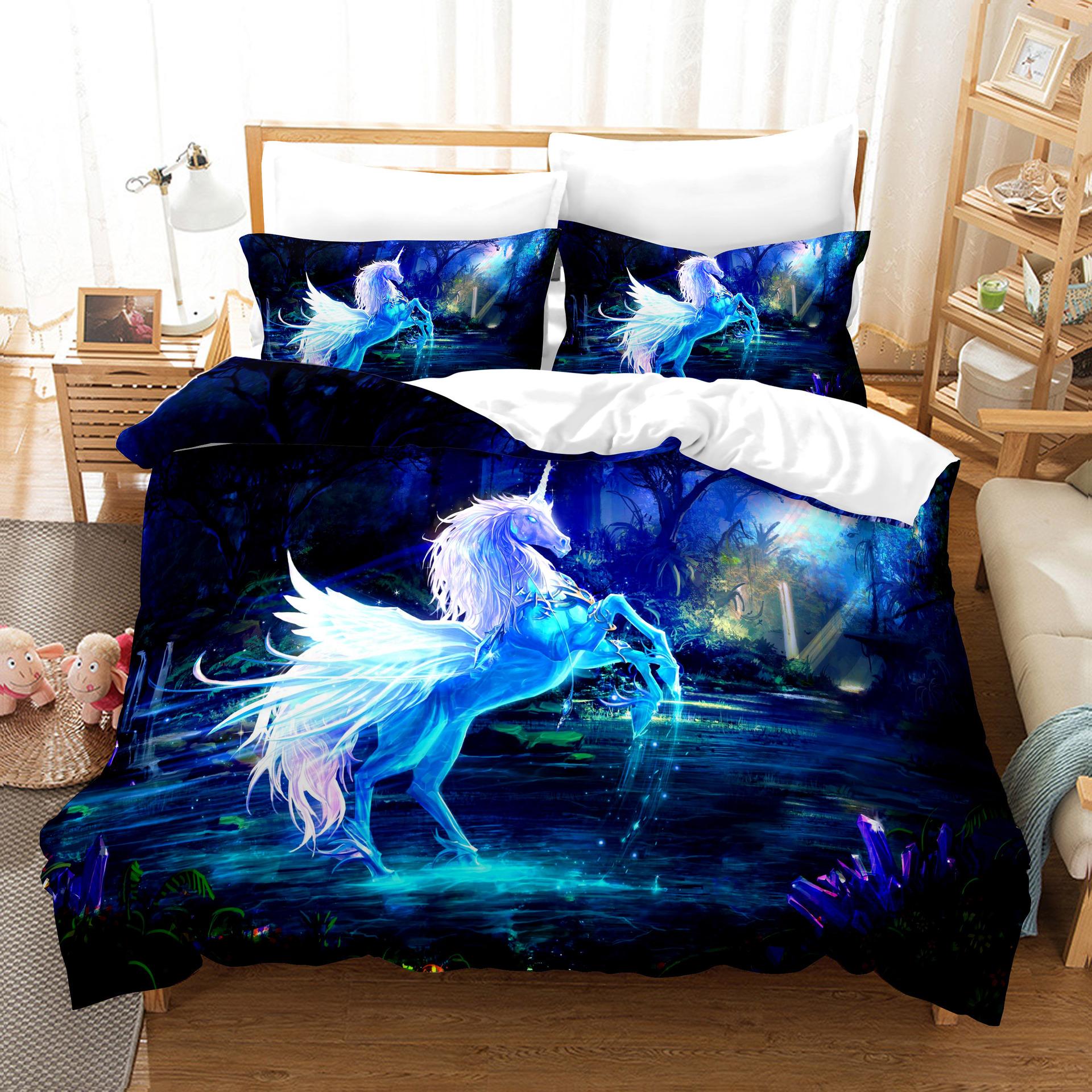 

Игровой 3D Комплект Цифровой Печати Набор Одеяло Набор из Трех Предметов GB-Single135cm×200cm 2pcs