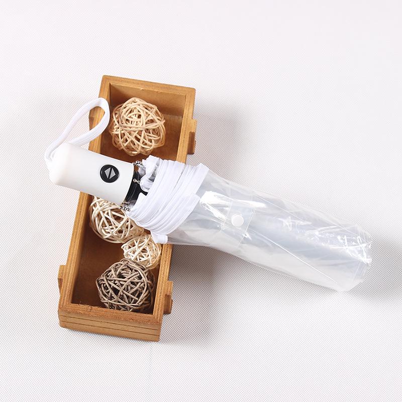 

Полностью автоматический прозрачный солнцезащитный зонтик и непромокаемый складной дорожный зонт, автоматически открывающийся и закрывающийся солнечный зонт