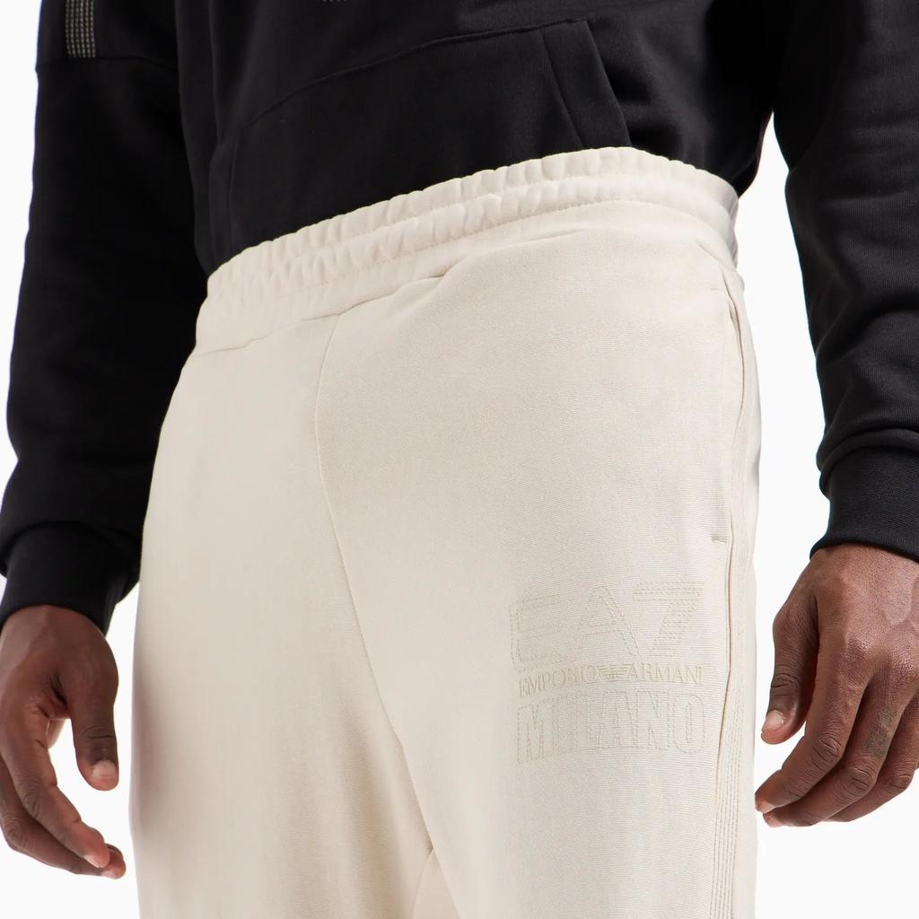 EMPORIO ARMANI EA7 SS24 Casual Pants Men's Ecru 3DPP81-PJTKZ-1946