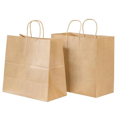 Disposable Kraft Paper Takeaway Bags