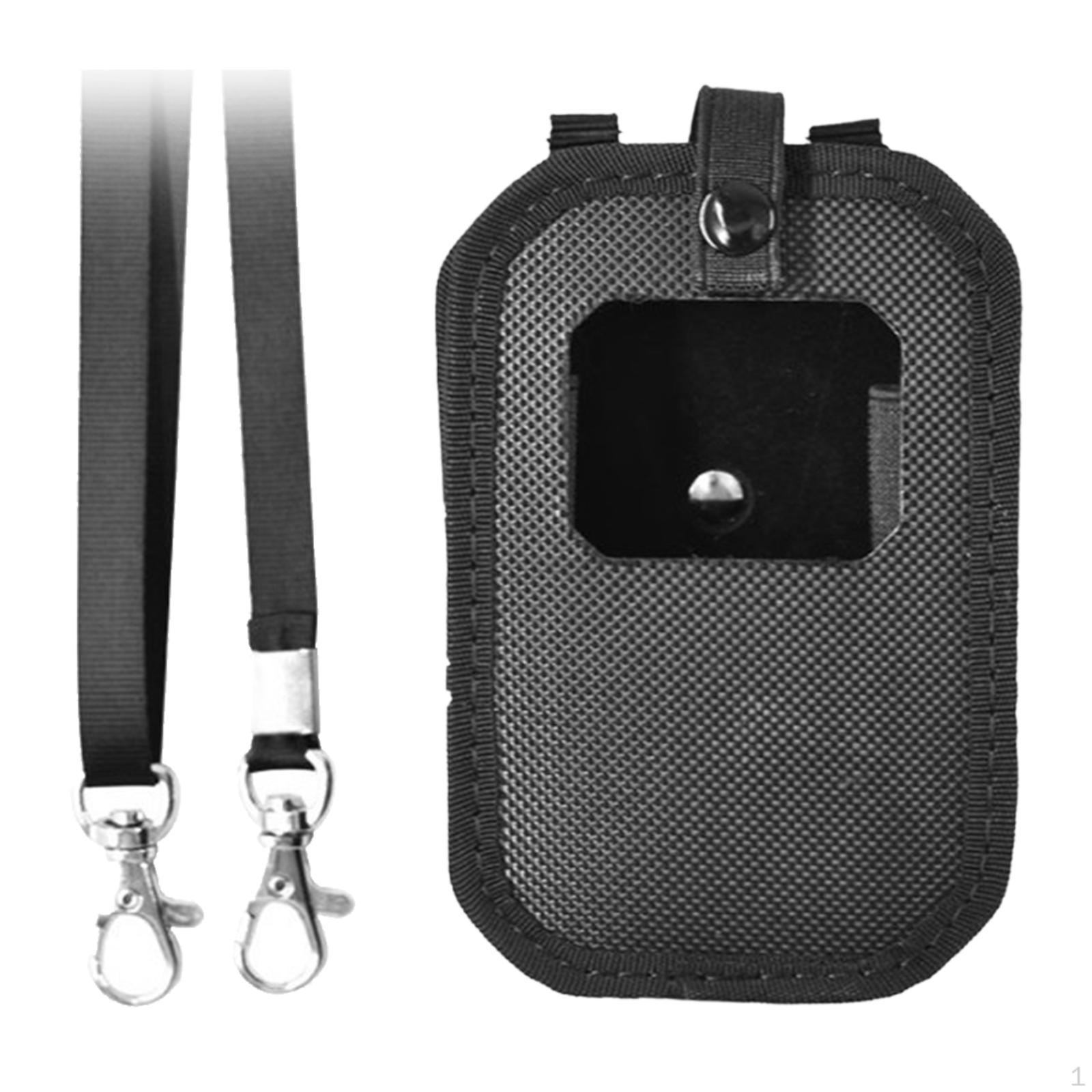 

Чехол для хранения с вращающимся на 180° зажимом, защитный, снаряжение, легкий, с шейным шнурком L 11cmx7.5cmx3cm