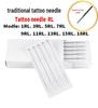 50pcs Disposable Round Liner Tattoo Needles for Coil/Motor Machine