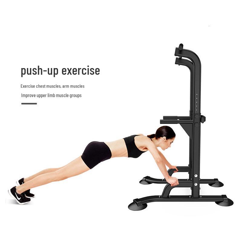 Complete Single & Double Bar Fitness Equipment for Home Pull-up & Weight Loss - Suitable for Adults & Kids