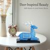 Peaceful Deer Sculpture for Home or Office: A Perfect Blend of Natural Elegance and Soothing Tranquility