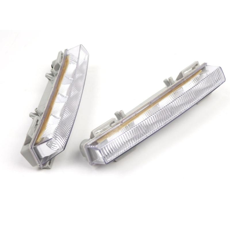 Left/Right Daytime Running Light 2049065401 2049065501 for W166 ML350 12-14 LED Daytime Running Light Replacement Part