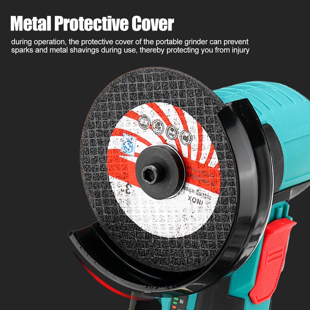 12V Mini Angle Grinder Cordless Electric Angle Grinder For Metal Wood With 2pcs Battery Diamond Cutting Wheel