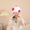 Mushroom Hat for Halloween Costume Hat Festival Party Gathering Headgear Seasonal Party Photoshoots Hat Accessories