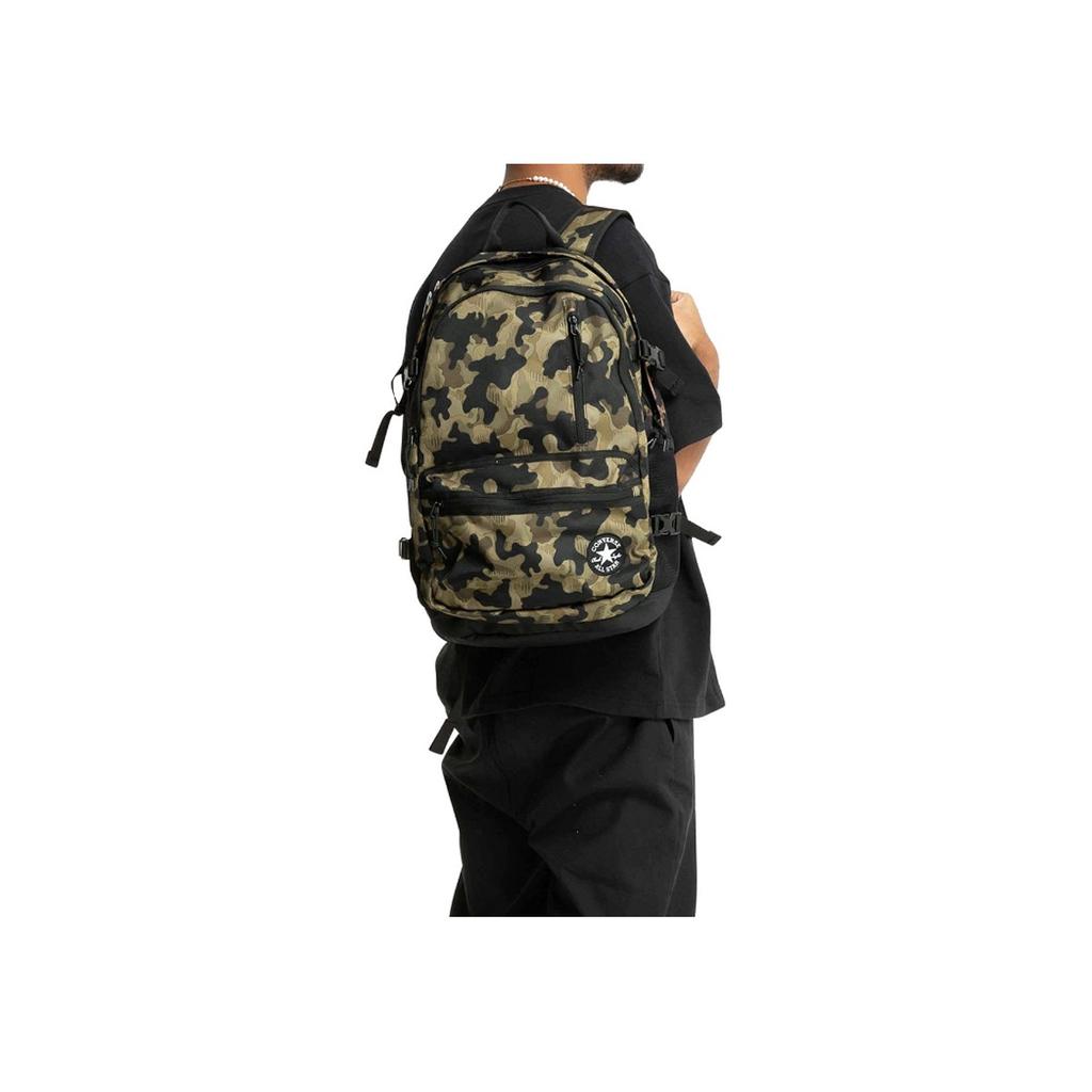 New Converse Polyester Backpack Regular Unisex Green 10022408-A10