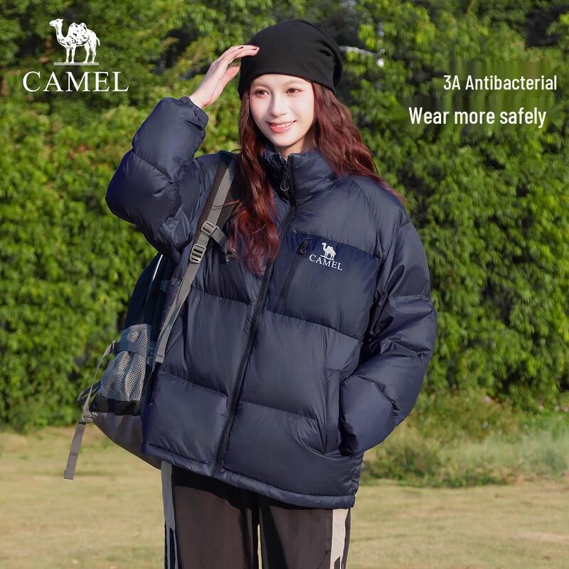 Camel Women's Outdoor Puffer Down Jacket A34CF00804B