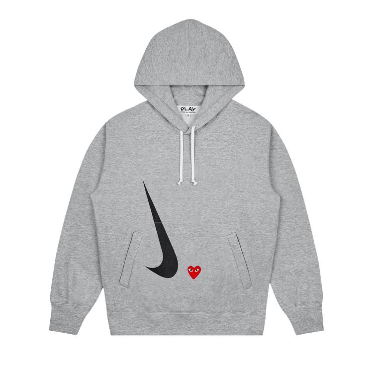 Nike Women s x Comme des Garçons PLAY Hoodie Grey S