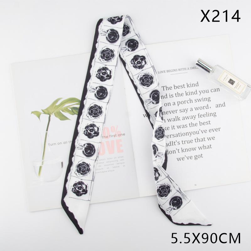 Versatile Vintage Silk Scarf: Hair Tie, Headband, Bag Accessory