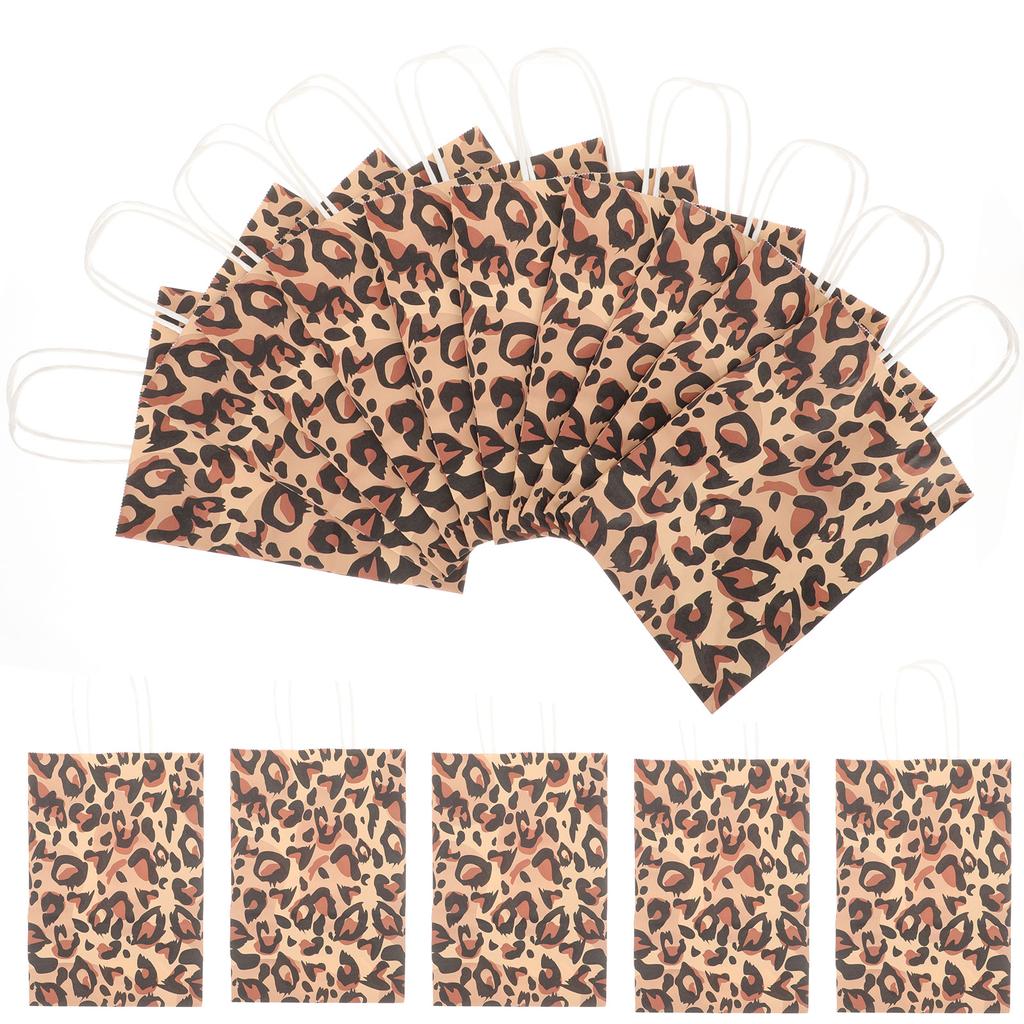 12 st Tygkasse Presentbehållare Papperskassar Mellanstorlek för Packning Inslagning Handhållen Stor Förvaring Festtillbehör