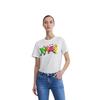 Uniqlo X Kaws Collaboration Series Round Neck Straight Fit Casual Short Sleeve T-Shirt Unisex Tops White 178177