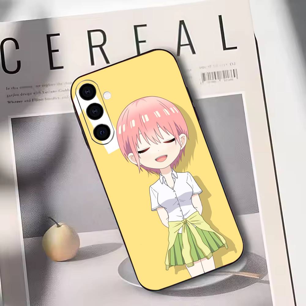 Ichika Nakano  Phone Case For Samsung Galaxy A73,A72,A71,A70,A53,A52,A51,Soft Silicone Black Cover