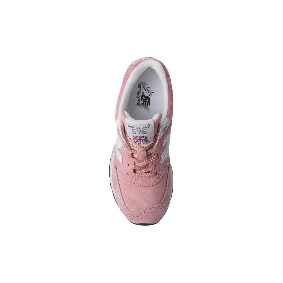 New Balance Nb 576 Comfortable Versatile Lace-Up Leather Low-Top Casual Running Shoes Women sneaker Pink W576PNK