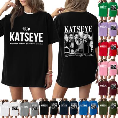 Damen T-Shirts Kurzarmshirts Einfarbige Pullover Sommer Frühling Oberteile Blusen