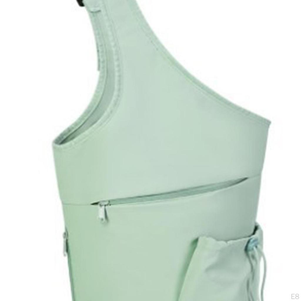 Yoga Mat Bag Large Opening Carry Water Bottle Holder Carrier for Workout