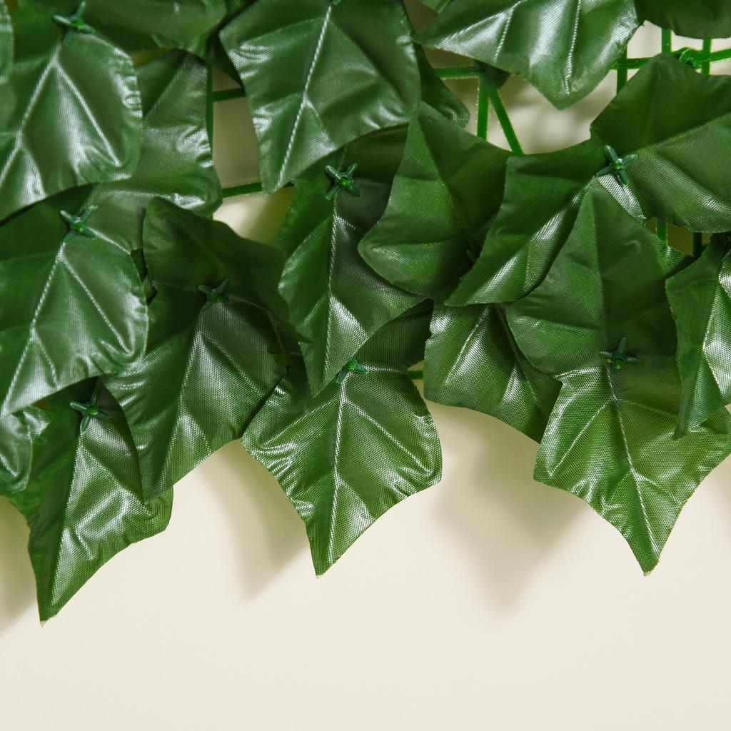 Set of Two 300 Cm Artificial Leaf Hedges