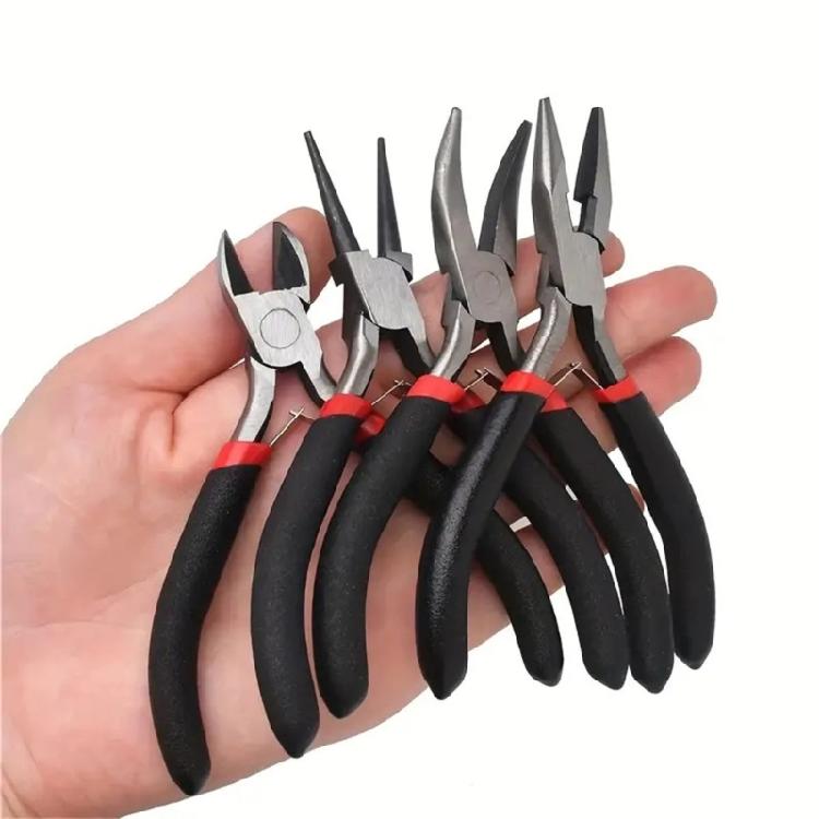Multipurpose Jewelry Pliers Set Sturdy Steel Tool Set Practical Accessory for Elegant Designs Jewelry Making Work