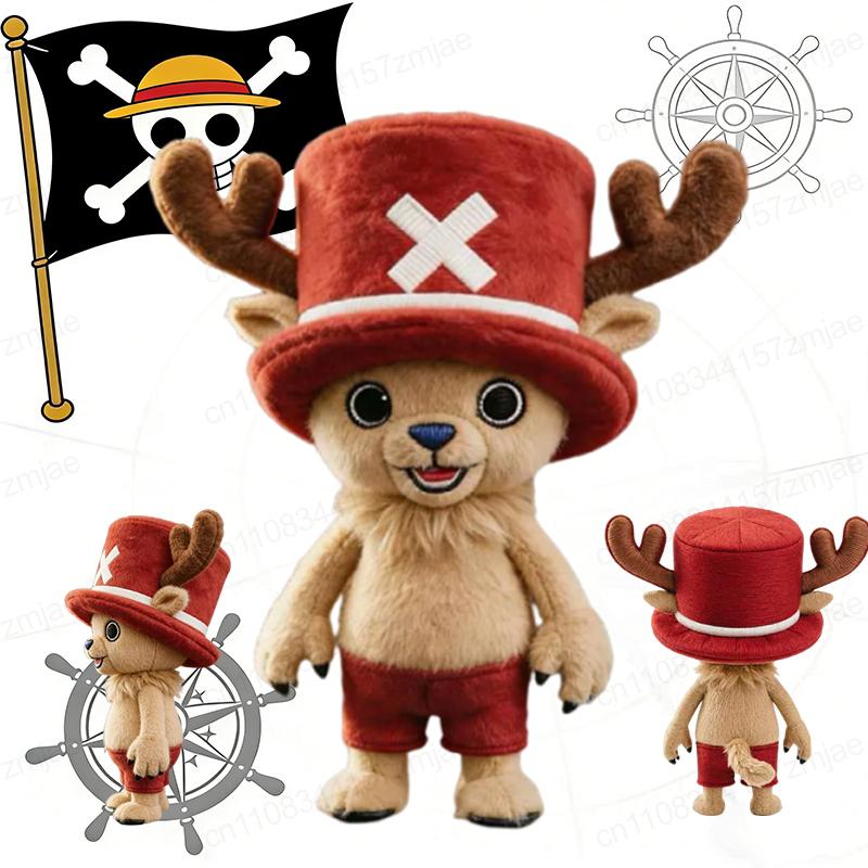 NEW Anime ONE PIECE Tony Chopper Plush Doll Toy Anime One Piece Peripherals Plushies Doll Cartoon OP Soft Stuffed Doll Kids Gift