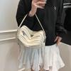 Borsa a tracolla in morbida pelle PU da donna con cerniere multiple Borsa a spalla Borsa a mano casual Grande borsa a tracolla da viaggio Grande capacità