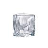 GIANXI Transparent Glass Cup Iceberg Irregular Shape Household Coffee Cup Bar KTV Cann Beverage Cup Kitchen Bar Supplies