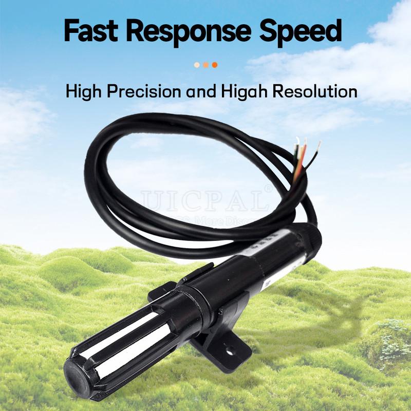 

BME280 High Precision Temperature and Humidity Sensor Probe Cable 1M 2M 3M 5M Digital Sensor I2C or RS485 Waterproof Shield I2C-1M