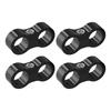 Aluminum AN8 Clamp Fuel Line Clamp Hose Separator Clamp