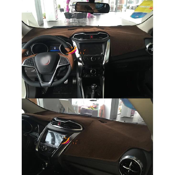 For BYD Yuan Pro EV360 EV535 S2 Accsesories Dashmat Dashboard Cover trument Panel Sunscreen Protective Pad Dash Mat Anti-Dirt
