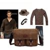 Neue Mode Dicke Wachsleinwand Herren Schultertasche Messenger Bag Herren Umhängetasche Vintage Männlich Freizeit Sling Bag Lässig Junge