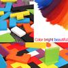 3D Wooden Block Toy Children Early Educational Sliding Block Board Game for 3-5-9 Years Old Kids