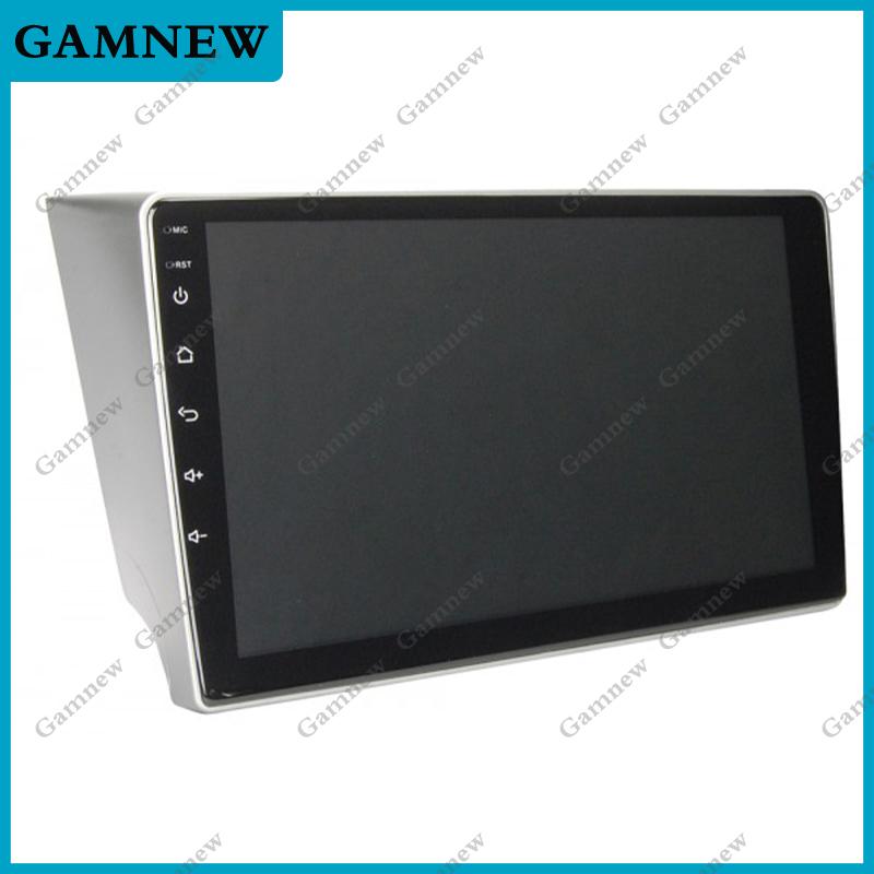 9 Inch Car Frame Fascia Adapter Canbus Box Decoder Android Radio Audio Dash Fitting Panel Kit For Subaru Impreza WRX 2000-2007