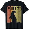 Otter Vintage Otter Lover Retro Sea Otter T-Shirt