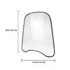 Unversell Luftstrøm Justerbar Motorsykkel Vindskjerm For Suzuki Dl650 Gn250 Gn125 Gs 500 Sv650 Bandit 1200 650 600 400