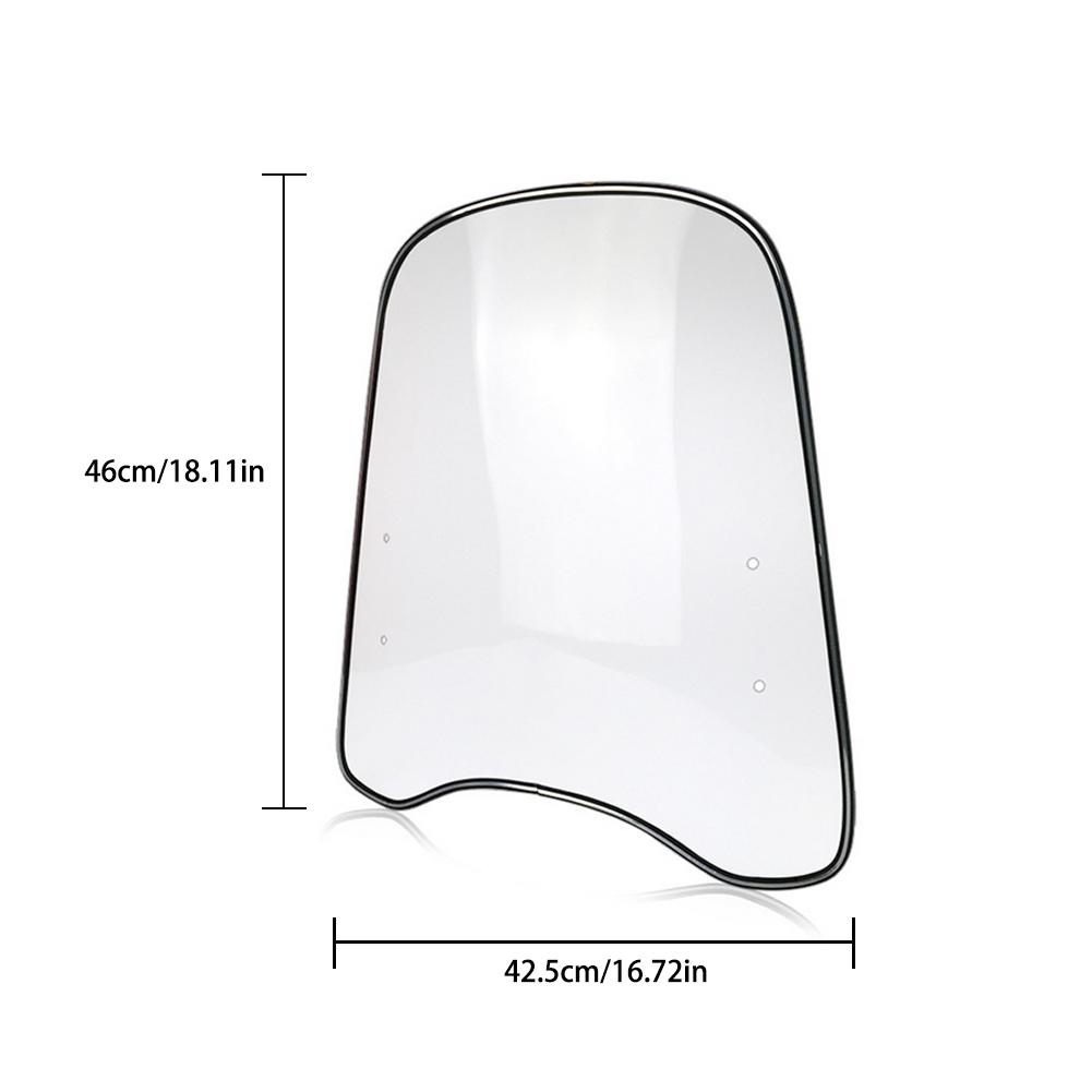 Unversell Luftstrøm Justerbar Motorsykkel Vindskjerm For Suzuki Dl650 Gn250 Gn125 Gs 500 Sv650 Bandit 1200 650 600 400