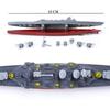 8 pz/Set Modello Puzzle da Assemblare Costruzione Sottomarino Nucleare Simulazione Barca Incrociatore Cacciatorpediniere Sottomarino Nucleare Giocattoli Militari per Ragazzo