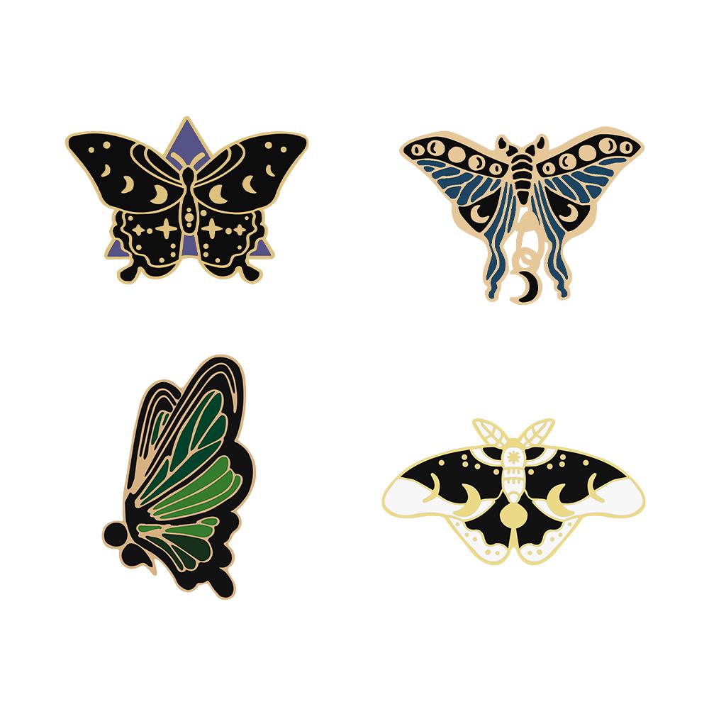 

4-5pcs Cartoon Animal Cats Brooch Sets Medical Quotes Flower Enamel Pins Cute Friends Sun Moon Bag Lapel Badge Jewelry Wholesale