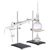 Essential Oil Distillation Kit, 500ml Distillation Apparatus, 3.3 Boro Lab Glassware Distillation Kit with Alcohol Lamp, Ceramic Mesh and 24, 40