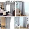 Rectangle Blackout Curtains Thickened Thermal Insulation Curtain New Privacy Drapes  Hotel Bedroom