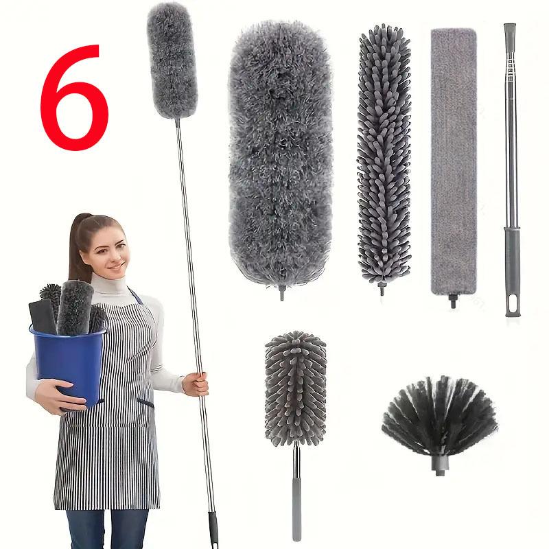 Retractable Super Long Feather Duster for Home and Car Cleaning