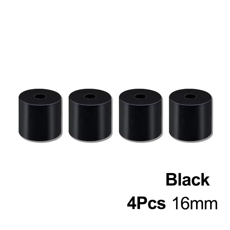 

Деталь 3D-принтера Колонка выравнивания горячего стола Силиконовый цельный спейсер Платформа для выравнивания для CR10 Ender 3 V2 Prusa Серия Anycubic Нагревательный стол Black 16mm