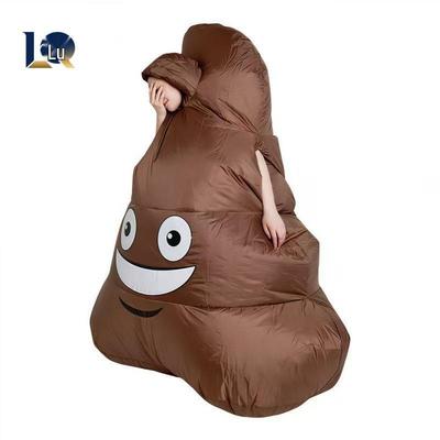 Inflatable Poop Costume for Halloween Cosplay and Parties