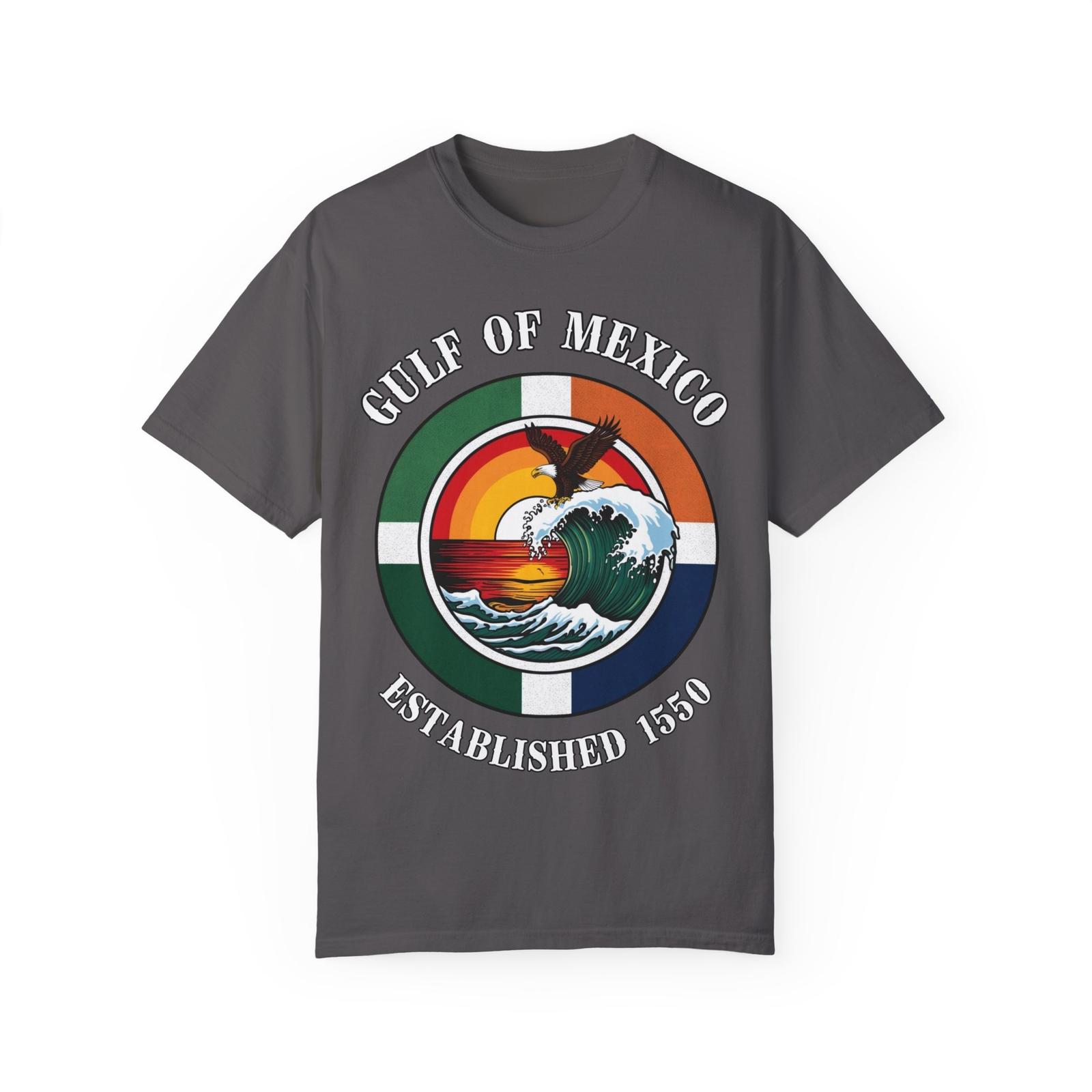 Retro Gulf of Mexico T-Shirt, Comfort Colors shirt, Mexican Pride, Anti-maga XXL