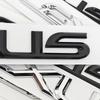 3D Car trunk letter sticker Accessory For Lexus F SPORT GX460 Ct200h IS250 ES 220D IS200 Fsport GS GX IS LS LX NX RX UX CT LC RC