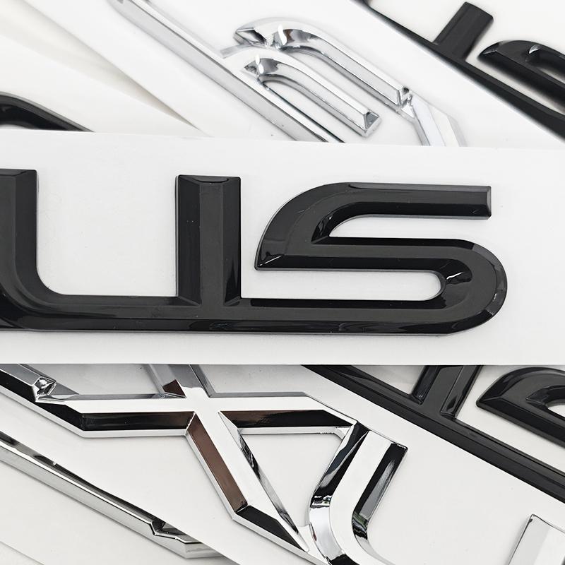 3D Car trunk letter sticker Accessory For Lexus F SPORT GX460 Ct200h IS250 ES 220D IS200 Fsport GS GX IS LS LX NX RX UX CT LC RC