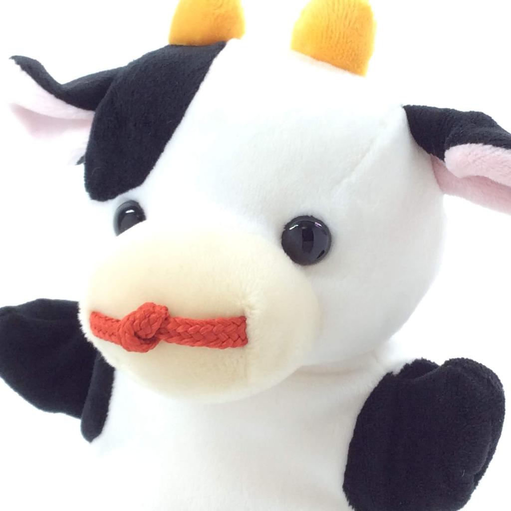 PUPPET COLLECTION NATURE & FARM Cow Hand Puppet for Kids