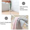 10 Pz Casa Cucina Ispessito Assorbente Acqua Panno Asciugamano Pulizia Piatti in Velluto Corallo