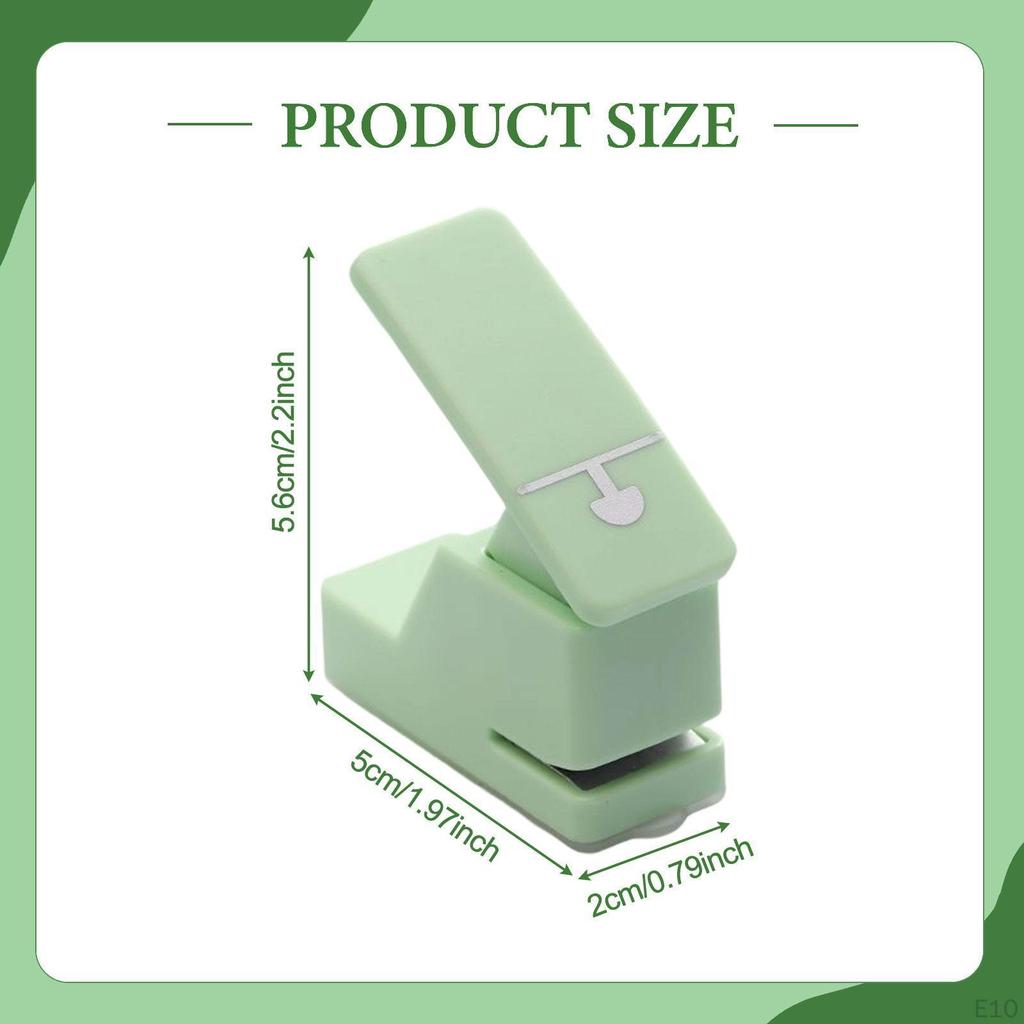 Perfurador para Crianças, Leve e Prático, Furo Único, Pastas Diários.